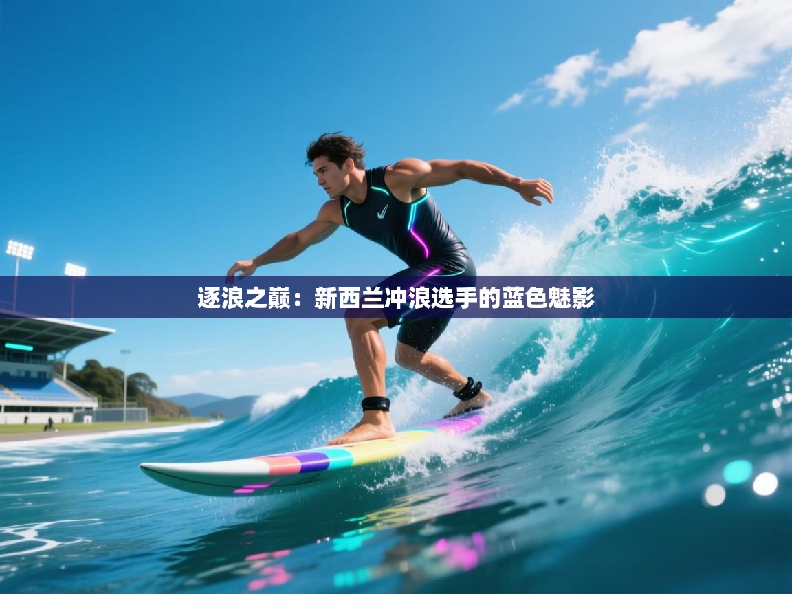 逐浪之巅：新西兰冲浪选手的蓝色魅影  第1张